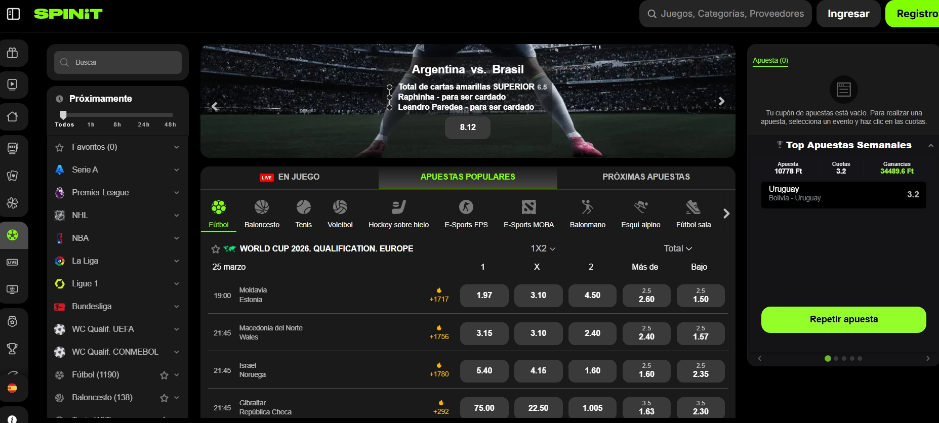 Bono de Spinit Casino - Aprovecha ofertas exclusivas